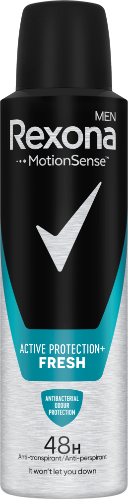 Outlet: USZKODZONY Antypespirant Rexona Men Spray Active Shield Fresh, 150ml