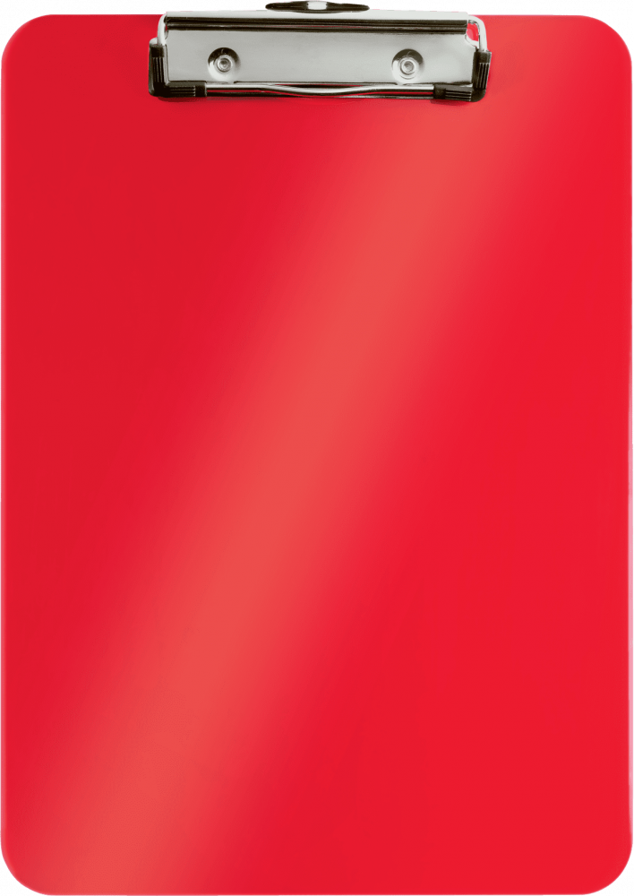 Clipboard Leitz Wow, A4, czerwony