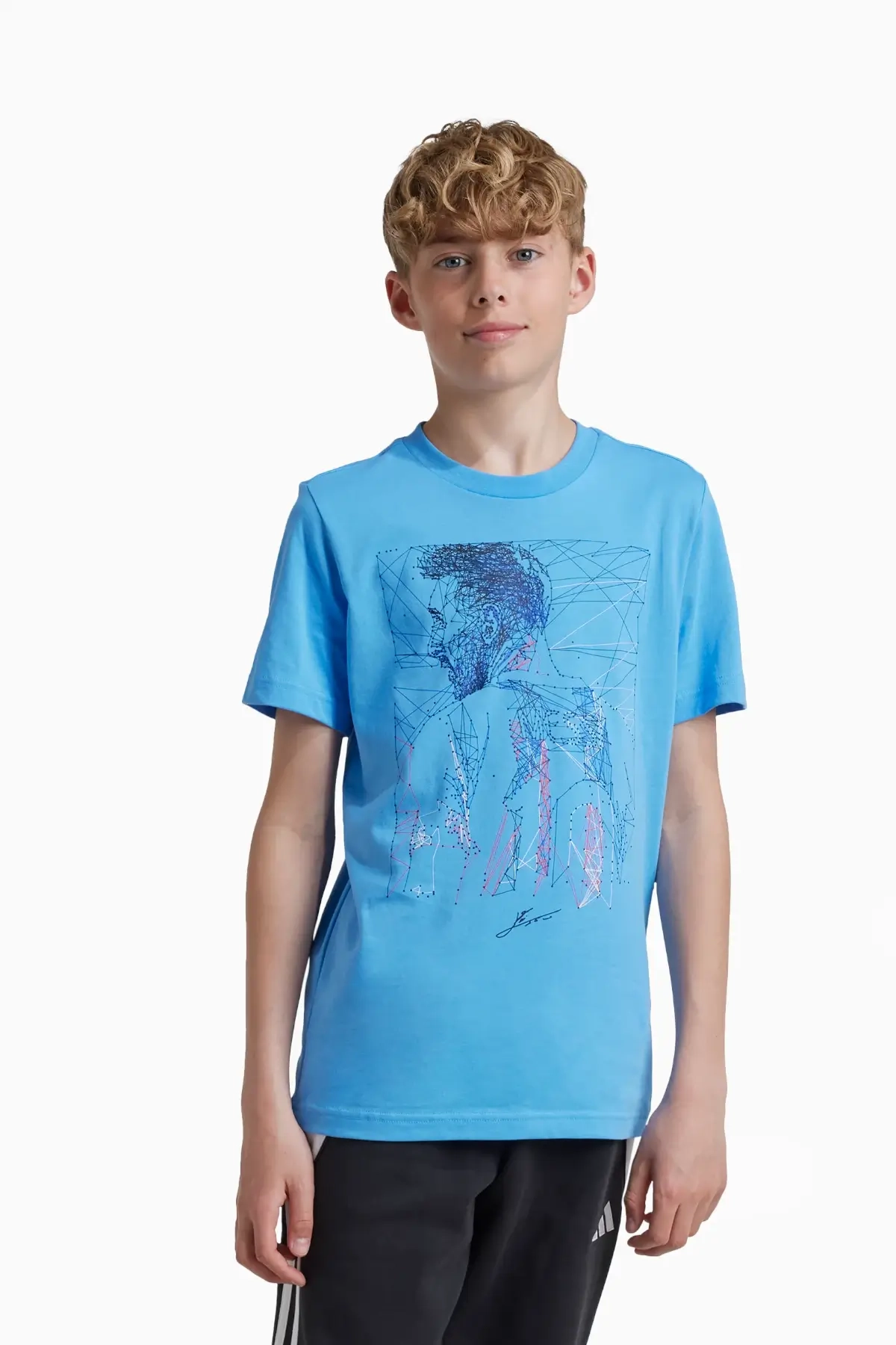 Koszulka adidas Messi Football Graphic Tee Junior - Niebieski