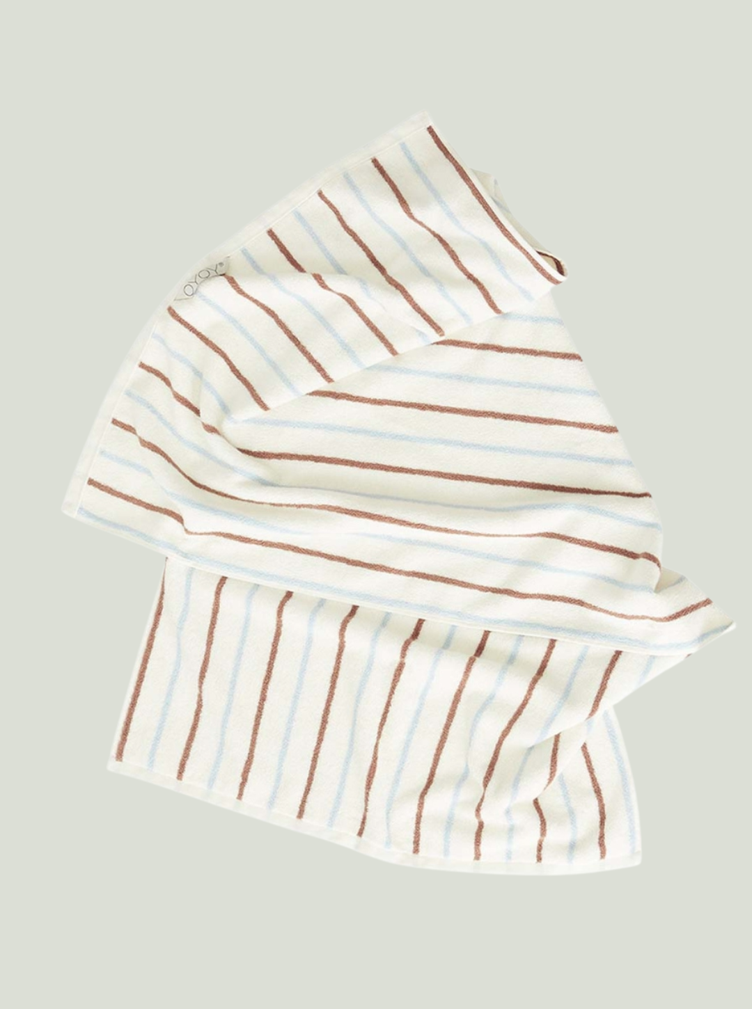 Ręcznik Raita Caramel / Ice Blue - 150x100 cm OYOY Living