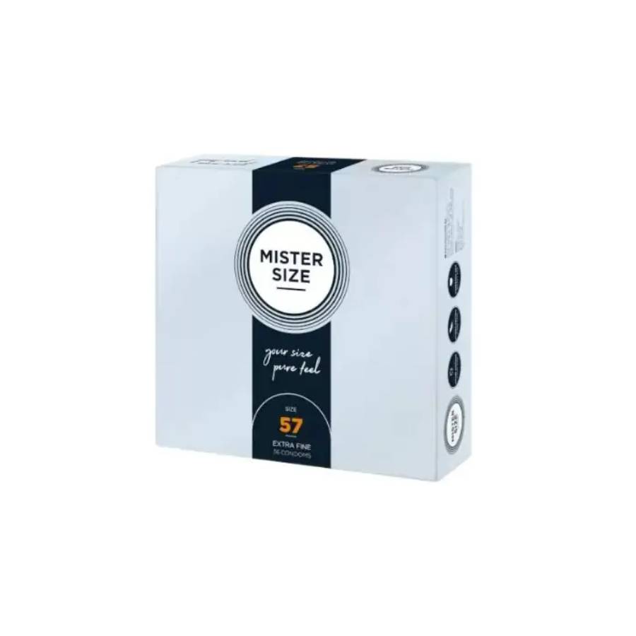 Mister size - prezerwatywy dopasowane do rozmiaru 57 mm, 36 sztuk