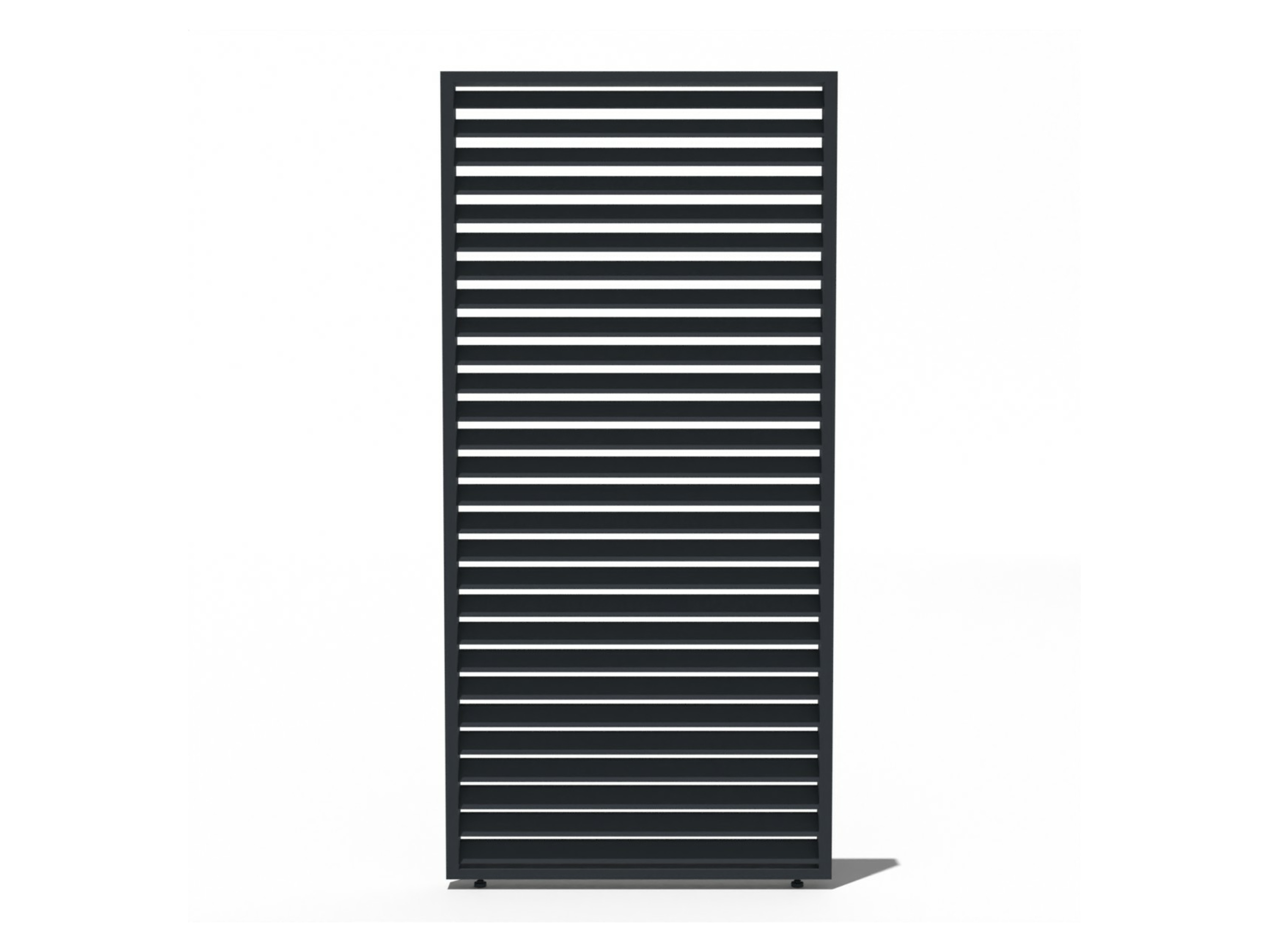 Pergoline Aluminiowy panel ścienny do zadaszenia Trumpf i Superior Poziomy, Antracytowy