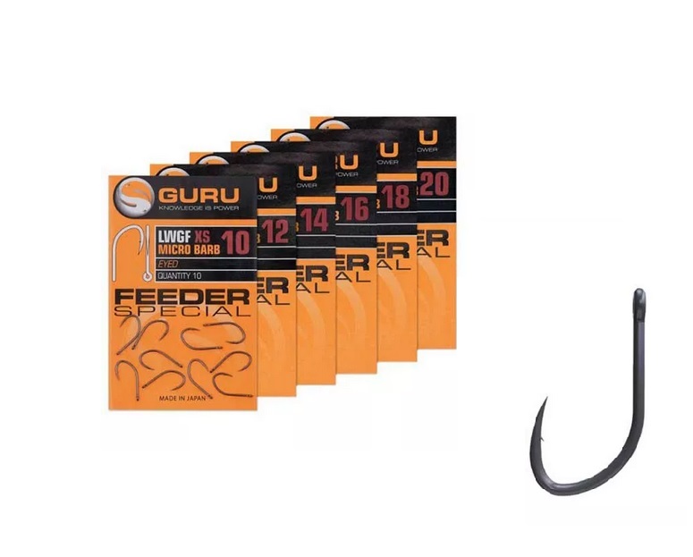 Guru Haczyki Feeder Specjal XS Eyed nr 16