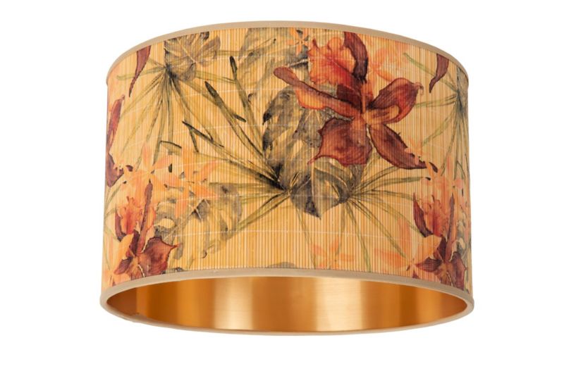 Lampa sufitowa wisząca Lucide Tanselle 5769 brązowo-złoty matowy szerokość 40 cm 1xE27 x 60W 1 szt.