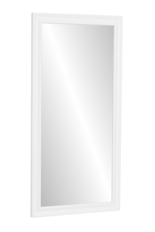Stylowe lustro Profilmat w białej ozdobnej retro ramie 180x70cm 1szt.