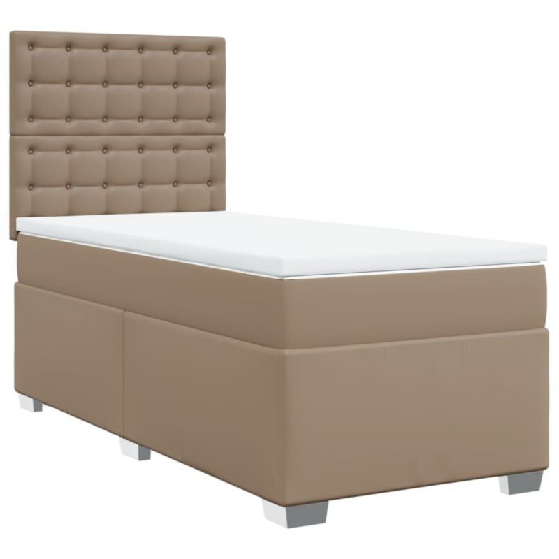 Łóżko kontynentalne WaszeMeble 90x190 cm Brązowe WM-3293003 1 szt.