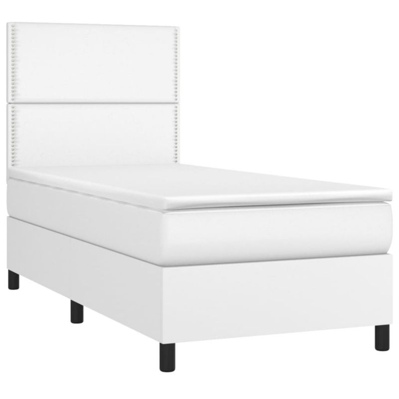 Łóżko kontynentalne WaszeMeble 90x200 cm biała WM-3135862 1 szt.