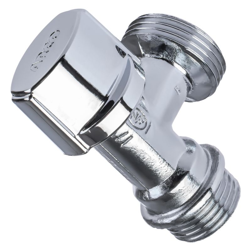 Zawór Arco kątowy kulowy 12.7 mm x 19.05 mm LAVADORA pokretło ABS 1 szt.