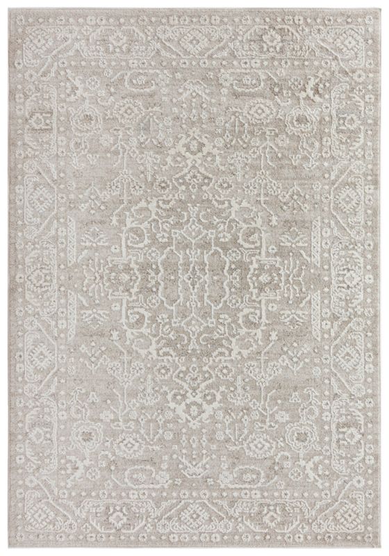 Dywan wewnętrzny Taranto SZ71B prostokąt Mazovia 80x 150 cm beżowy,kremowy motyw orientalny krótki włos 1 szt.