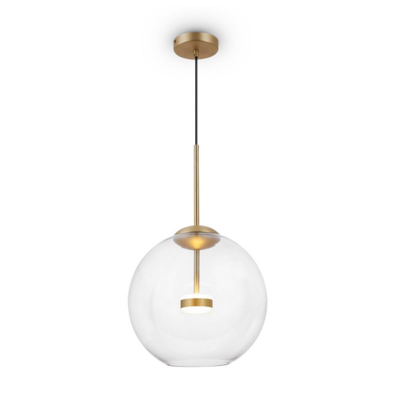 Lampa wisząca Maytoni Cometa mosiężno-złota wym: 257 x 35 x 35 cm wbudowany LED 12W 1 szt.
