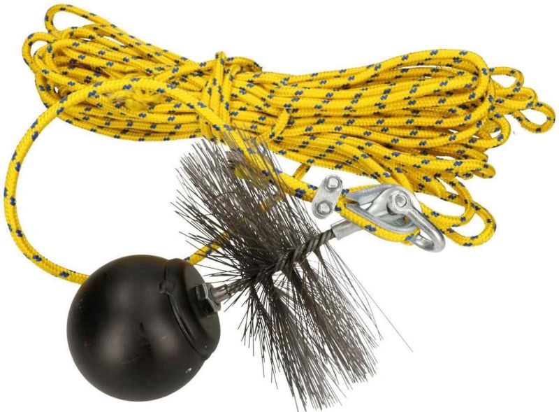 Zestaw kominiarski KOTARBAU szczotka 250 mm do czyszczenia kominów 1,5 m 1 kpl.