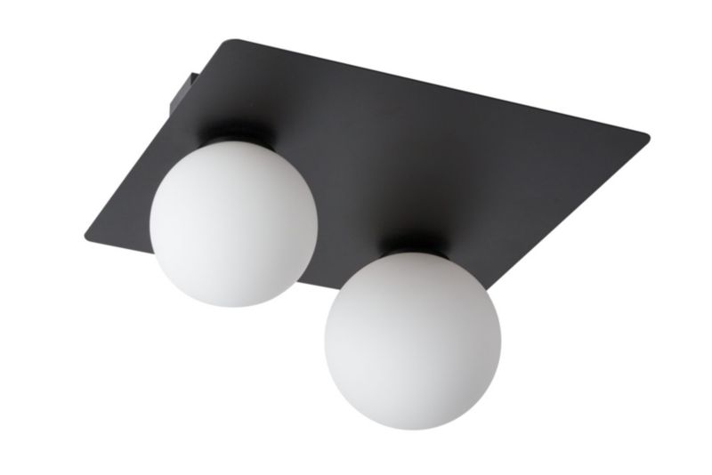 Lampa sufitowa wisząca Sigma Lighting Argon 5975 czarno-biała dekoracyjna 2xG9 x 1 szt.