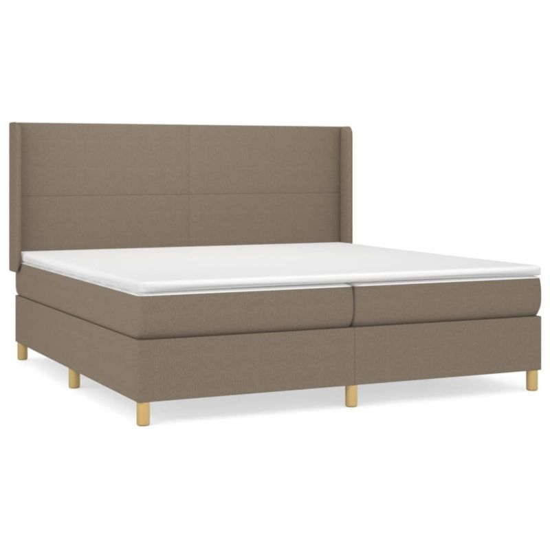 Łóżko kontynentalne WaszeMeble 200x200 Brązowe WM-3131861 1 szt.