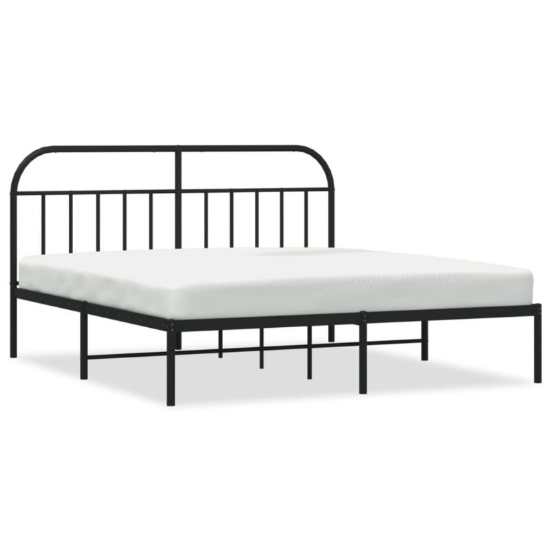 Łóżko metalowe WaszeMeble 183x213 cm czarna WM-353640 1 szt.