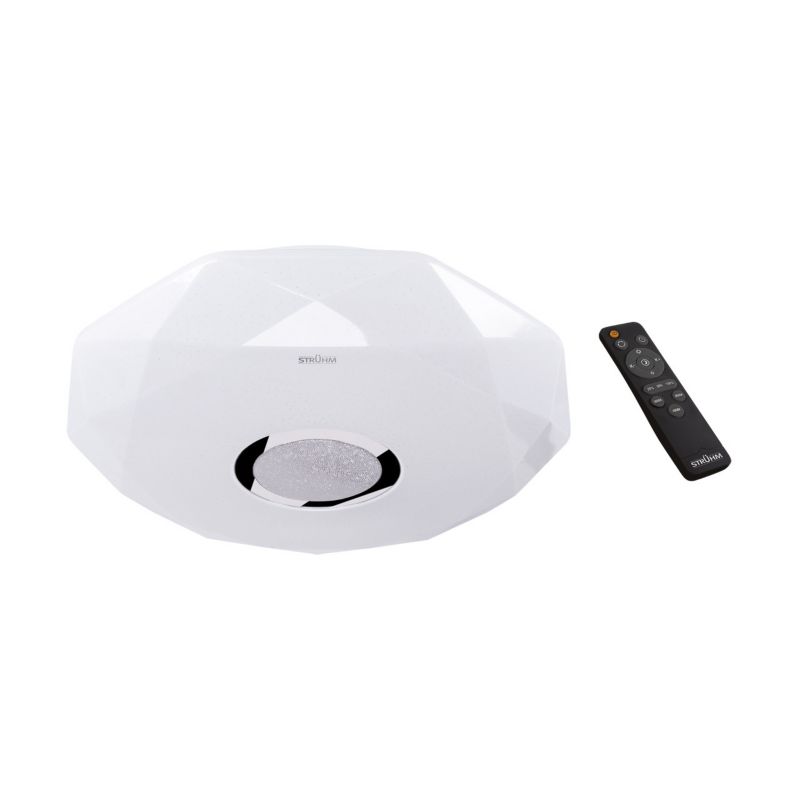 Plafon sufitowy nowoczesny Struhm Iryna biały LED 48W 3000K-6500K 4150lm łazienkowy IP44 wym: 8 x 50 x 50 cm - 1 szt.