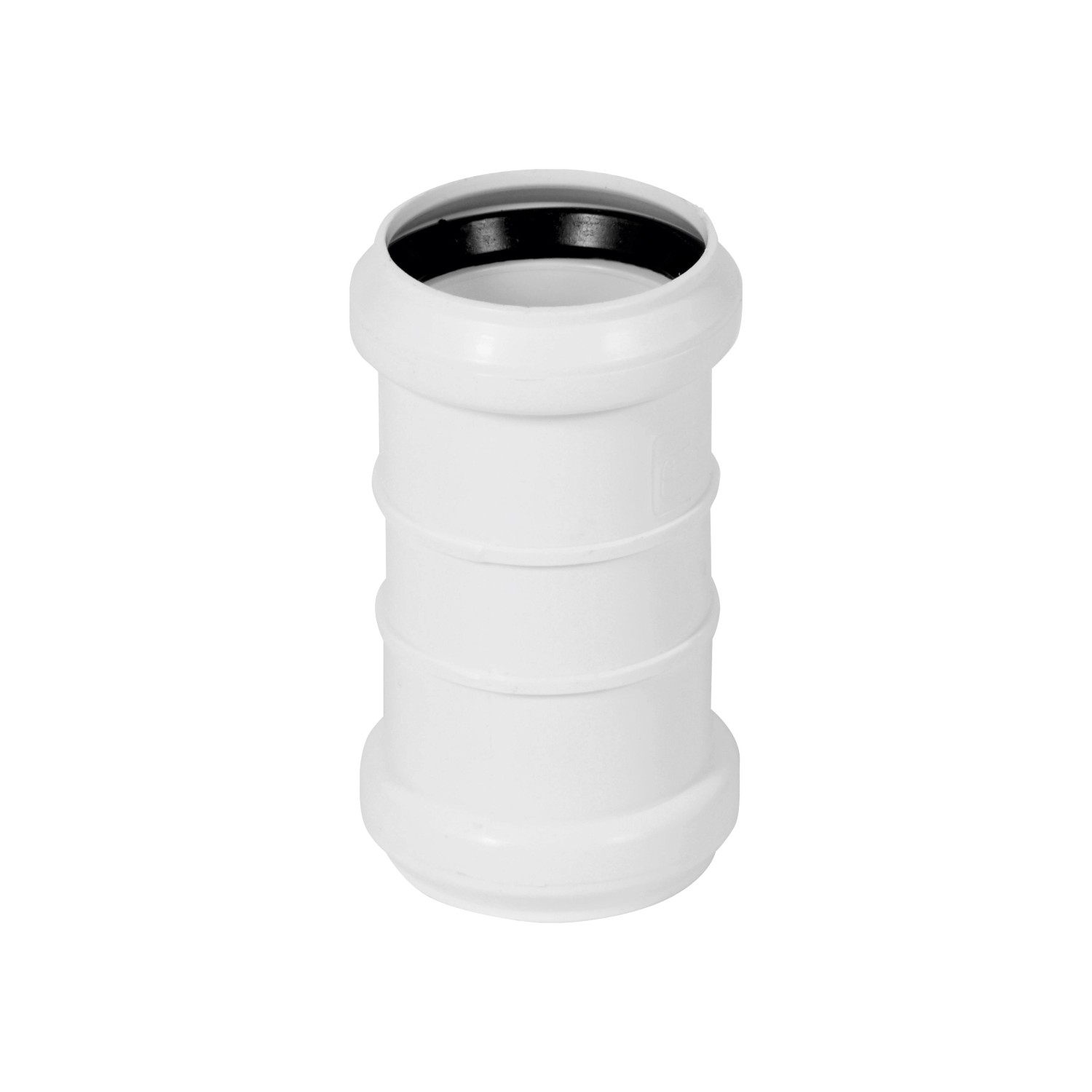 Tycner Złączka nasuwna 50 mm biała