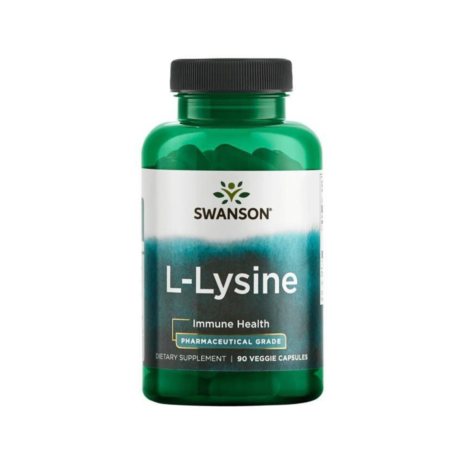 Swanson, ajipure l-lysine, 90 kapsułek