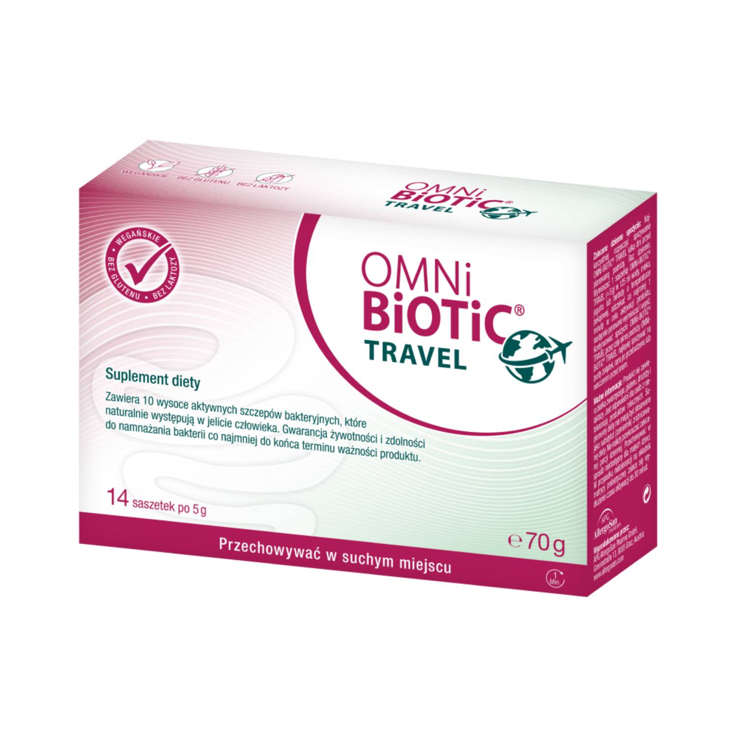 Omnibiotic travel, 14 saszetek