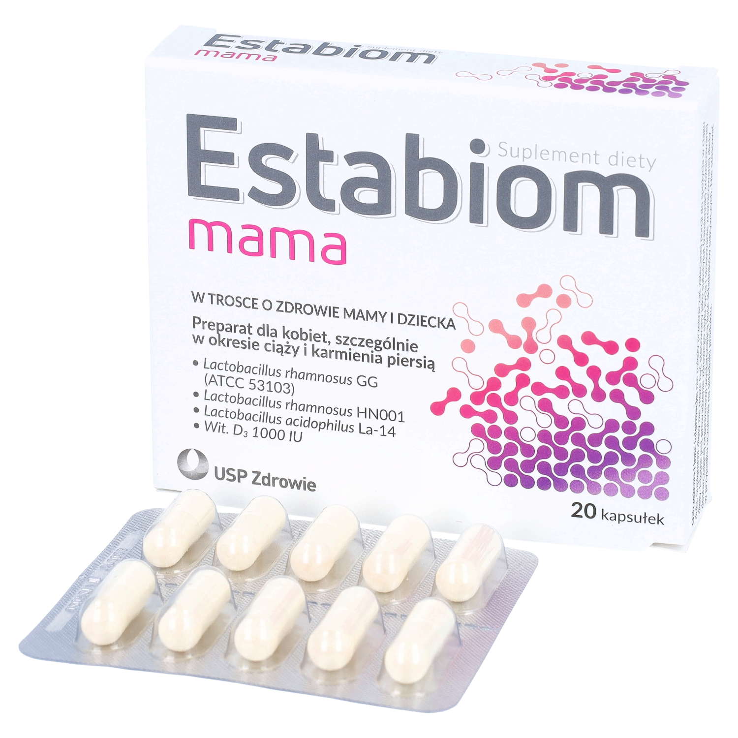 Estabiom mama (pregna), 20 kapsułek
