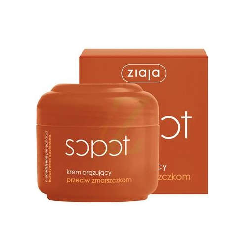 Ziaja sopot - krem brązujący przeciw zmarszczkom, 50 ml