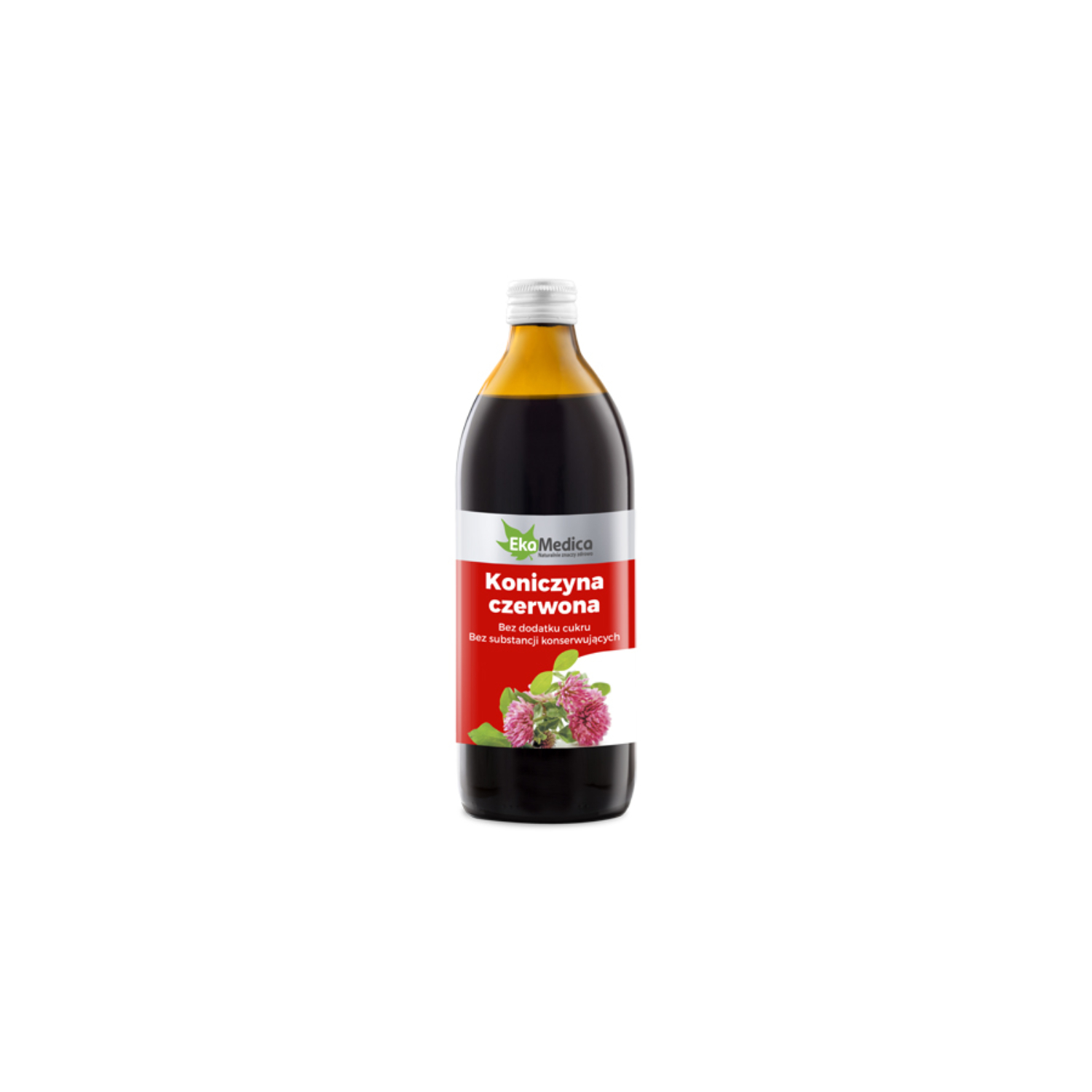 Ekamedica koniczyna czerwona sok 99,8%, 500 ml