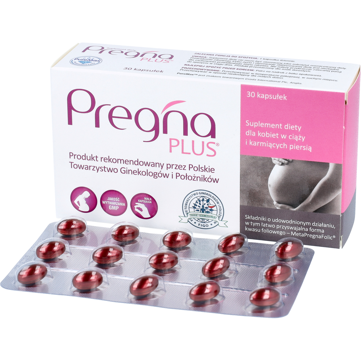 Pregna plus, 30 kapsułek