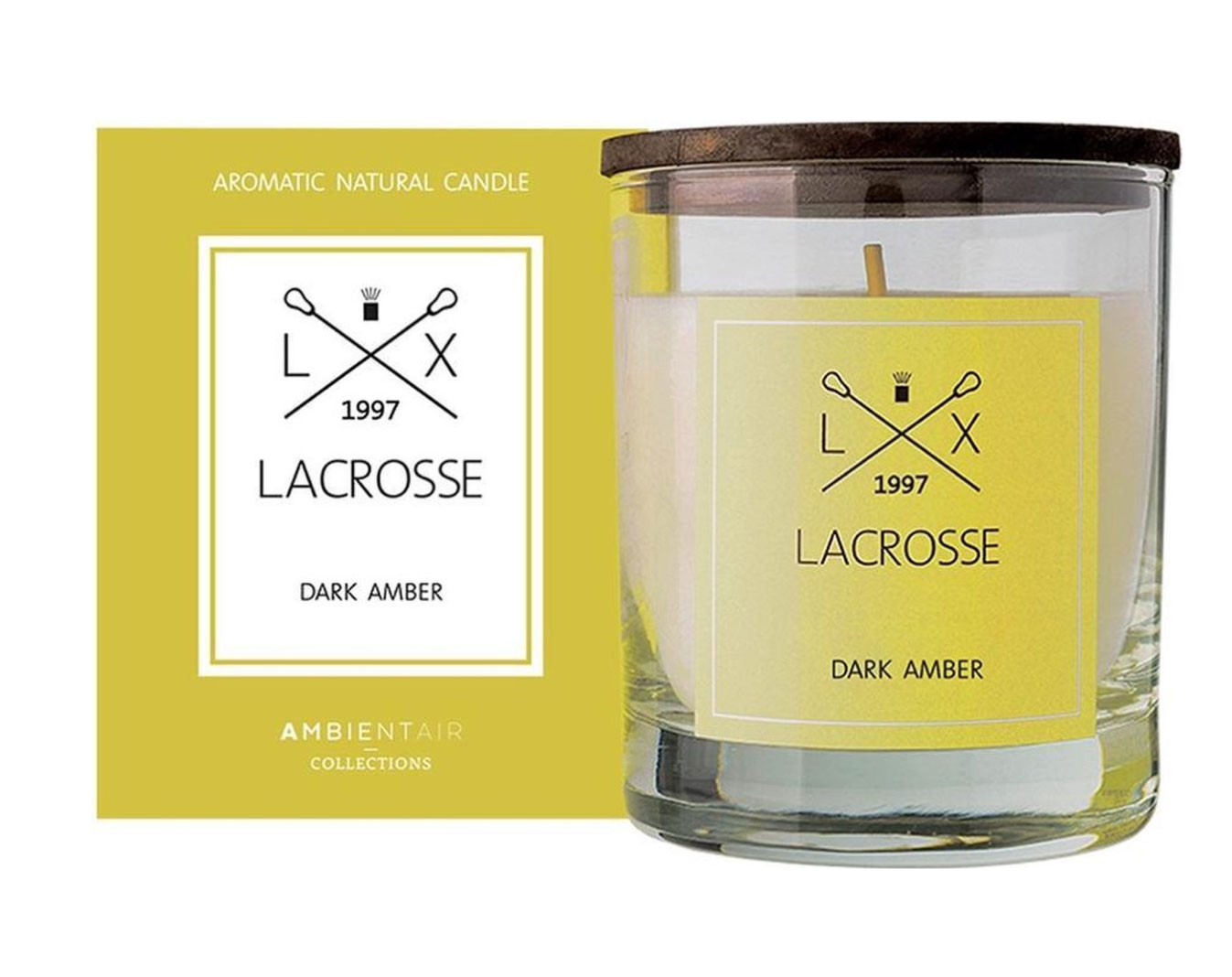Lacrosse Dark Amber świeca zapachowa 40 h roślinna ZVV040ASLC - Wysyłka w 24h