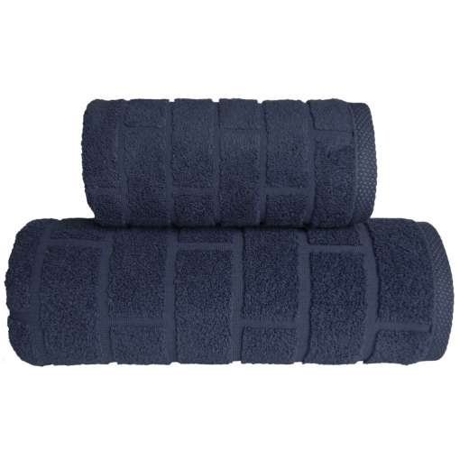 Ręcznik BRICK 50x90 kolor denim