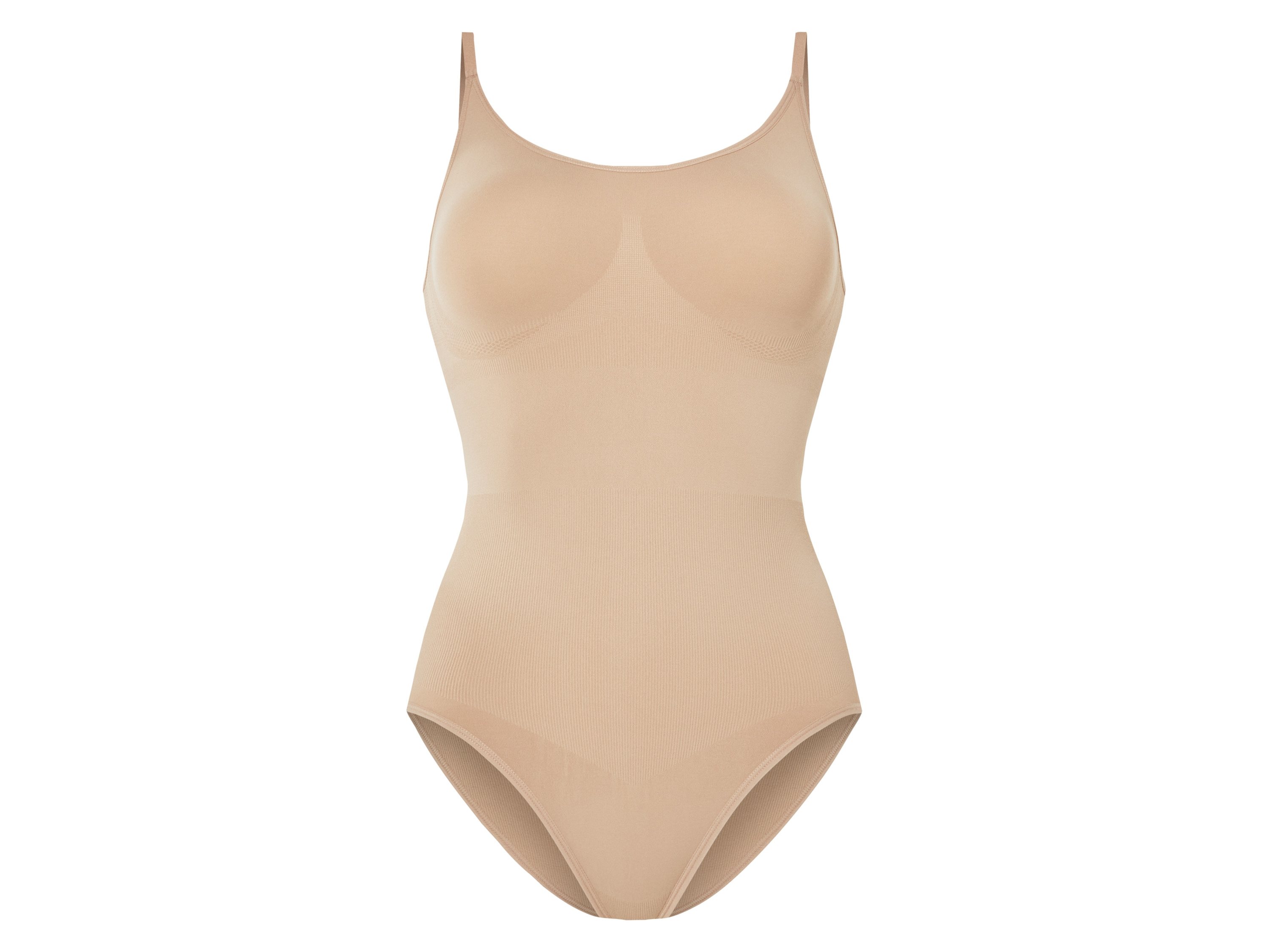 esmara Bezszwowe body modelujące Beżowy, S36/38