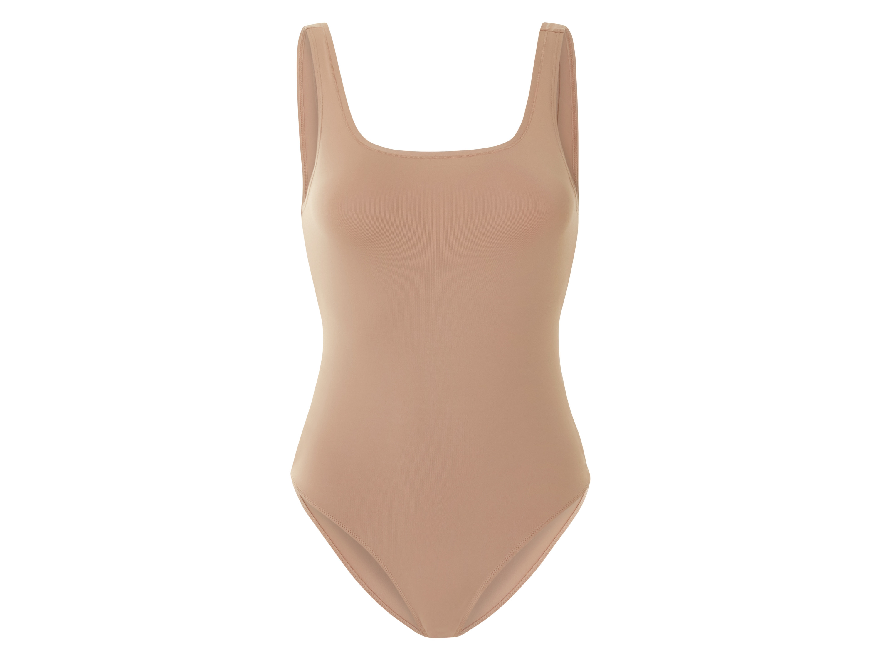 esmara Body damskie bez rękawów Beżowy, M40/42