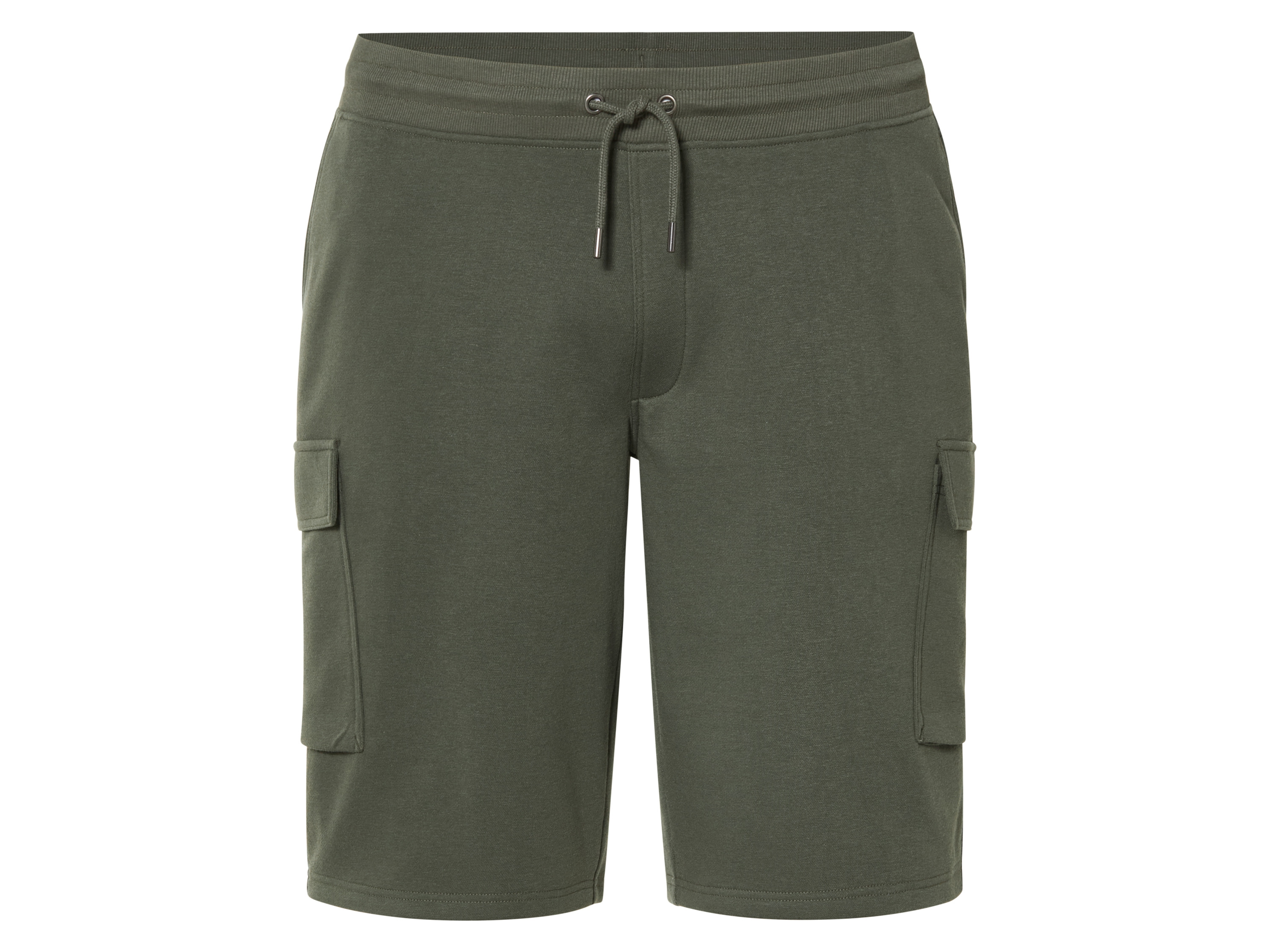 esmara Men Szorty dresowe męskie PLUS SIZE XXL, Zielony, 4XL (68/70), 60% bawełna, 40% poliester, elastyczny pas, boczne kieszenie