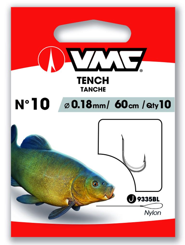 VMC Haczyki z przyponem Tench 9335 nr 8/0