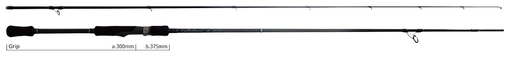 Yamaga Blanks Wędka Mebius 79M Spin 236cm 28g