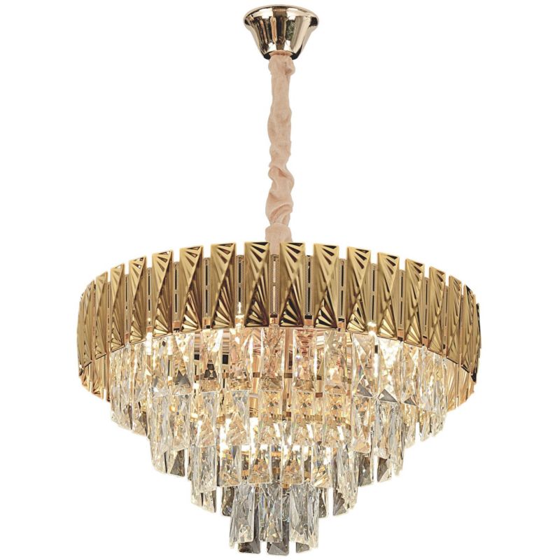 Lampa Sufitowa Wisząca Toolight G060-Cp Złoty 1 Szt