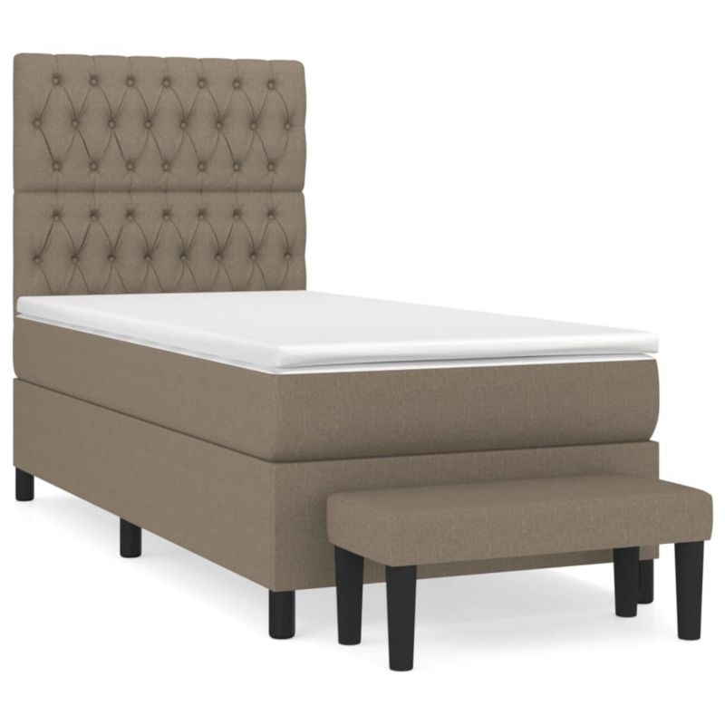 Łóżko kontynentalne WaszeMeble 90x190 Brązowe WM-3136801 1 szt.
