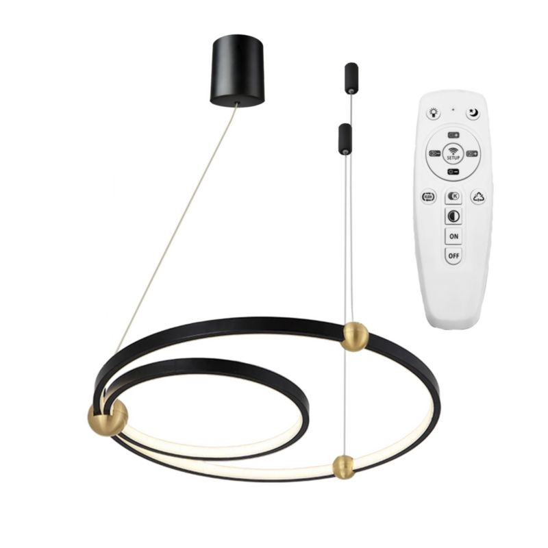 Lampa Sufitowa Wisząca Toolight App692-30-50 Czarny 1 Szt
