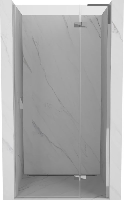 Drzwi prysznicowe uchylne Mexen Mist-H L chrom transparent 105x200 cm 1 szt