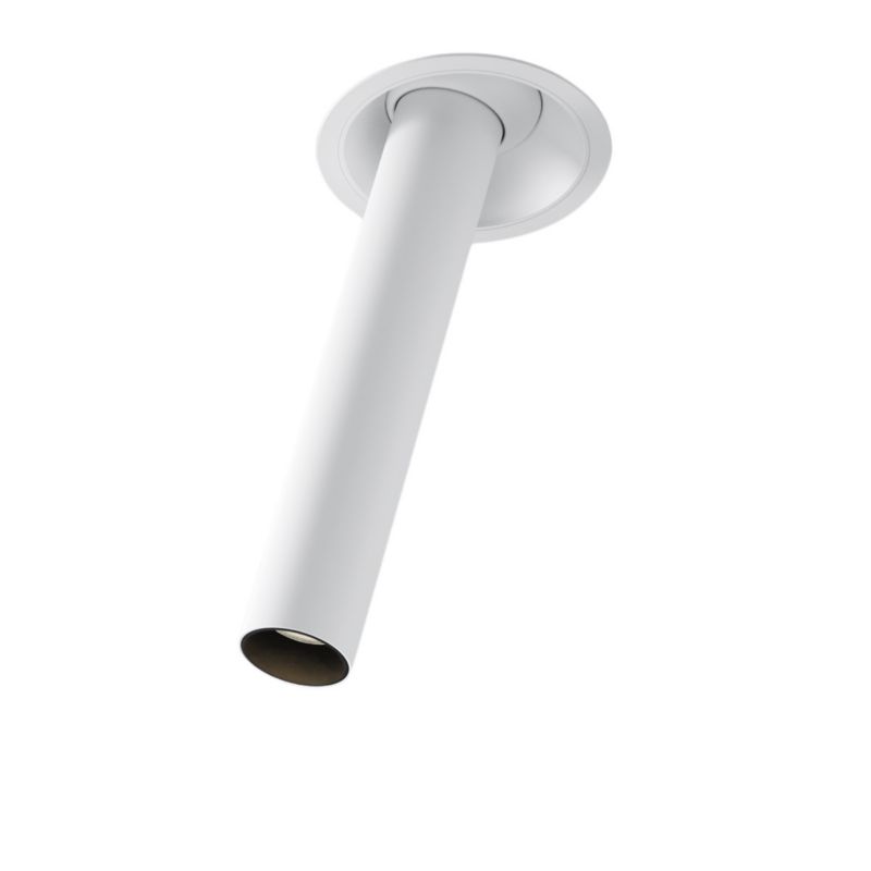 Oprawa sufitowa wpuszczana Maytoni Focus biała LED 7W 3000K 460lm ruchoma IP20 wym: 31,6 x 3 x 3 cm okrągła - 1 szt.