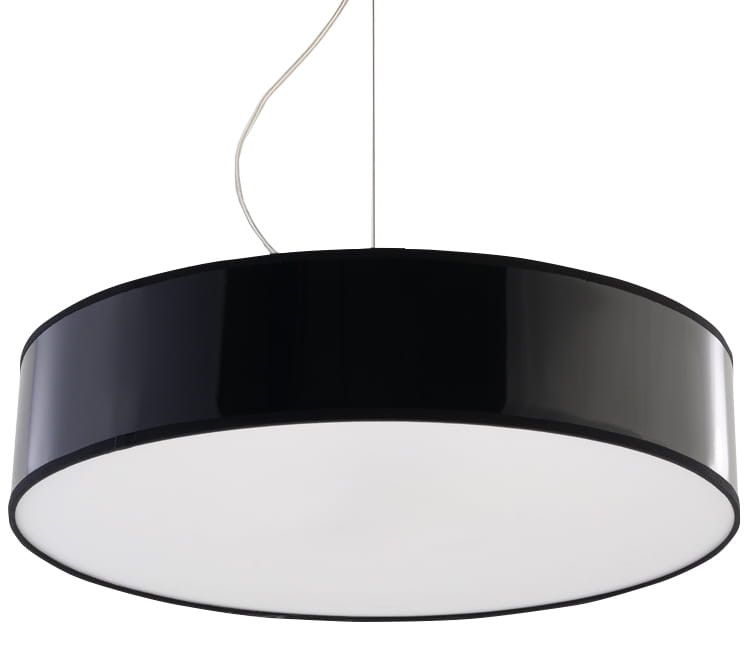 Lampa sufitowa wisząca Sollux Lighting Arena 6174 czarna szerokość 45 cm 3xE27 x 60W 1 szt.
