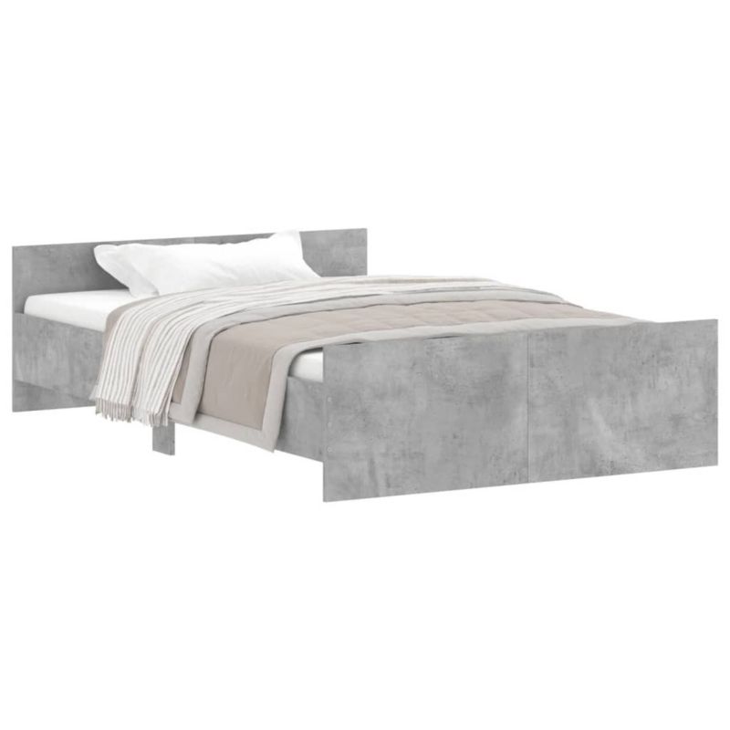 Łóżko drewniane WaszeMeble 120x200 cm szarość WM-3203743 1 szt.