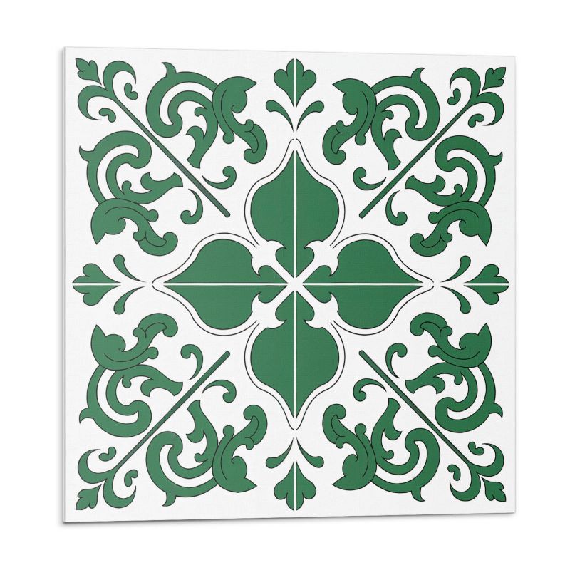 Kafelki samoprzylepne Wallfluent 30x30 cm Ornamentowe wzory roślinne w stylu klasycznym 9 szt.