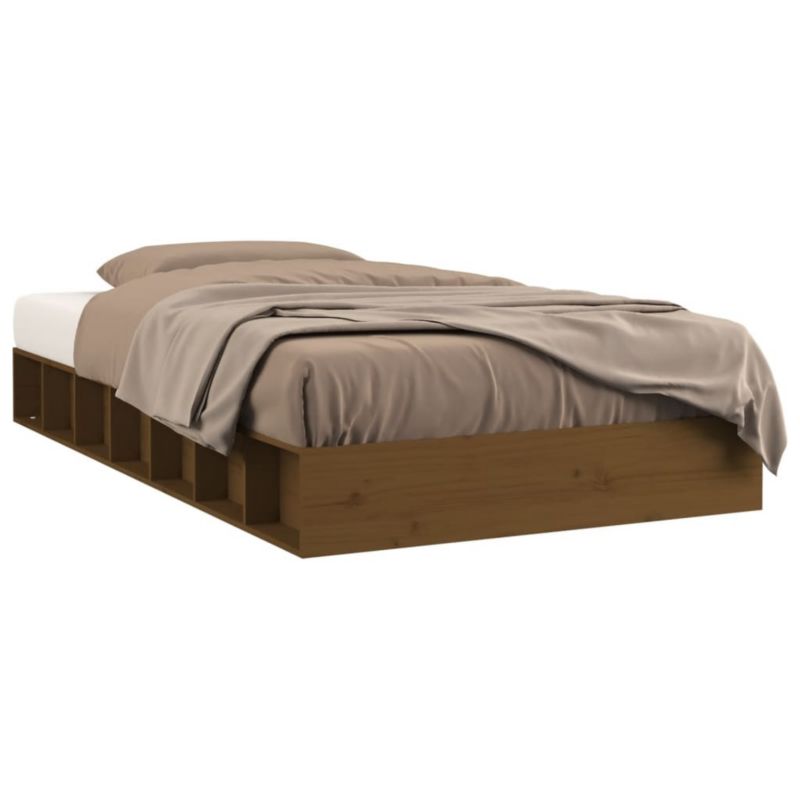 Łóżko drewniane WaszeMeble 75x190 cm brązowa WM-820699 1 szt.