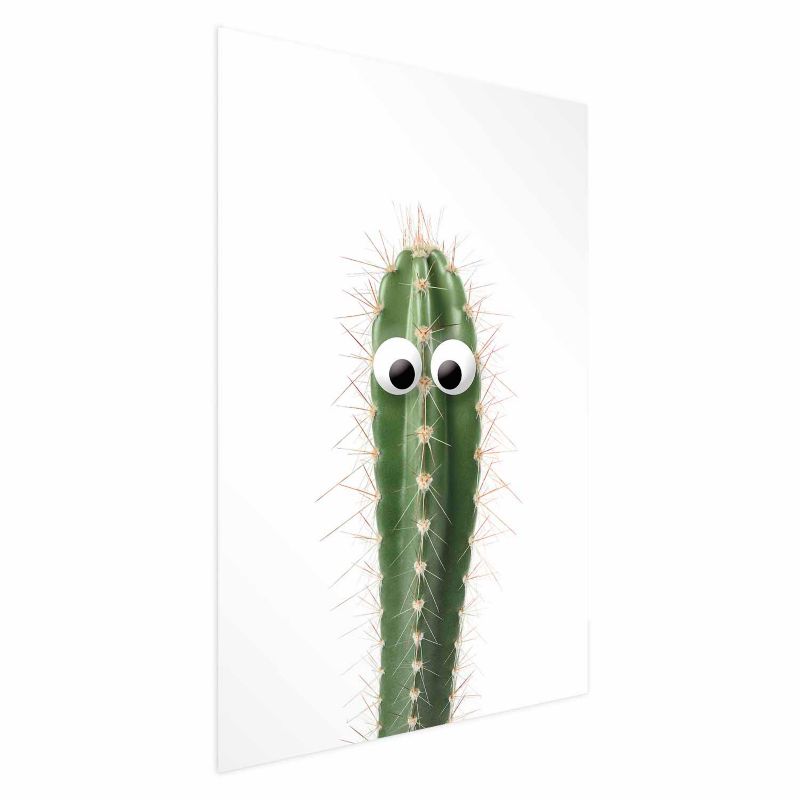 Plakat Artgeist Żywy kaktus 60x90 cm bez ramy bez marginesu 1 szt