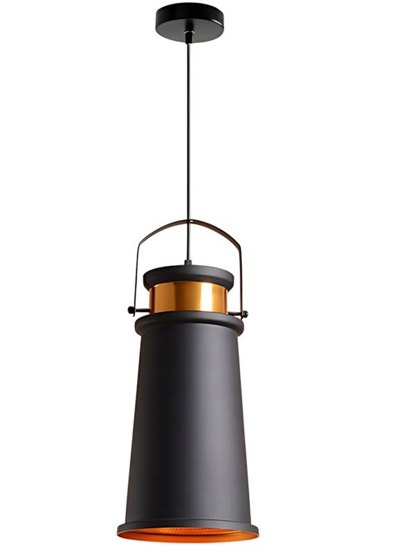 Lampa Sufitowa Wisząca Toolight App173-1Cp Asti A Czarny 1 Szt