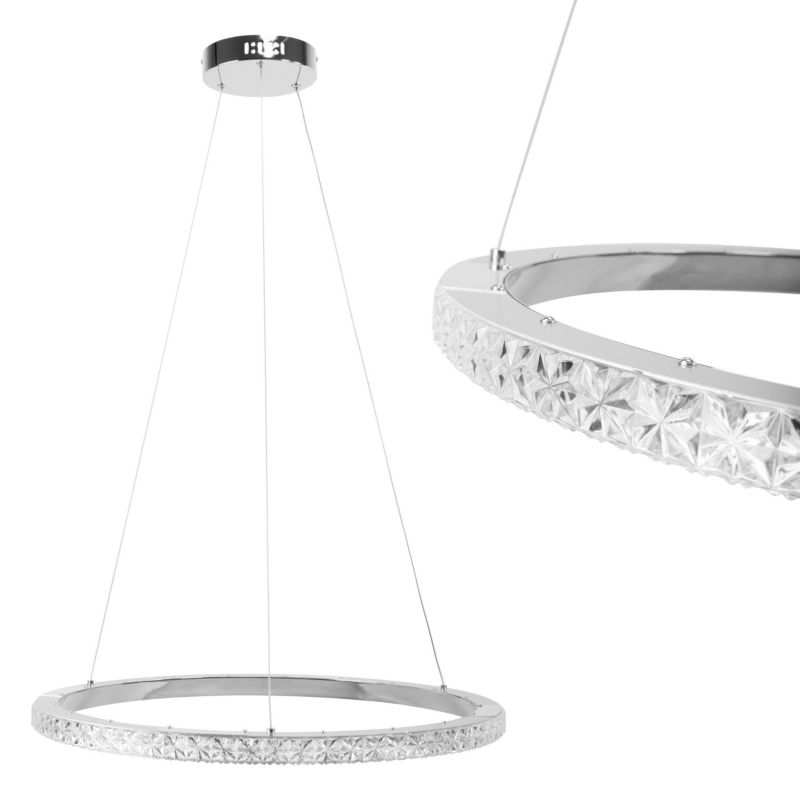 Lampa Sufitowa Wisząca Toolight Ms010-Cp Chrom 1 Szt