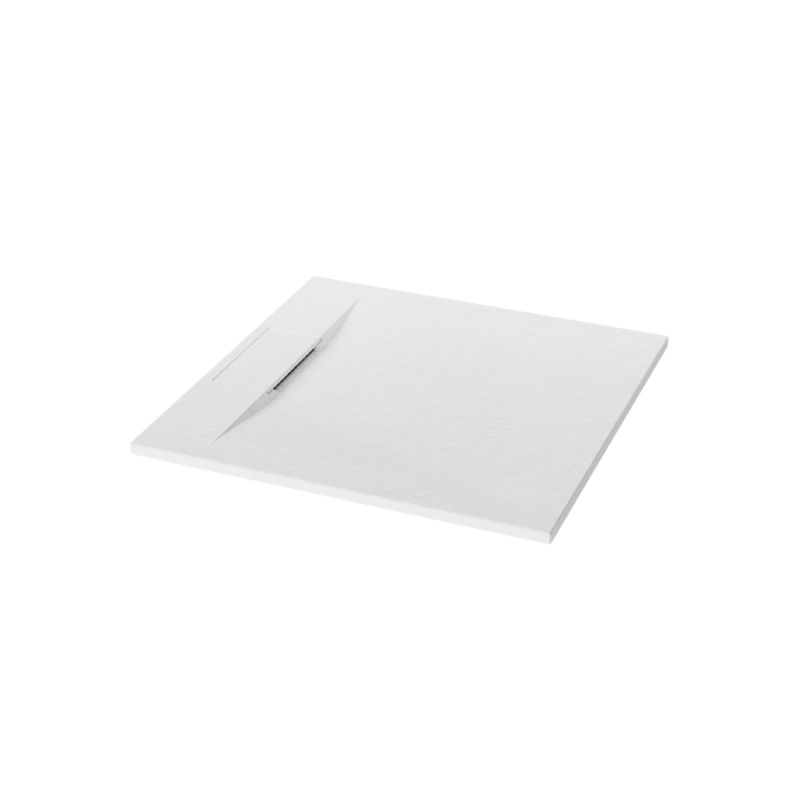 Brodzik prysznicowy Invena Alvero kwadratowy 80x80 cm biały 1 szt.
