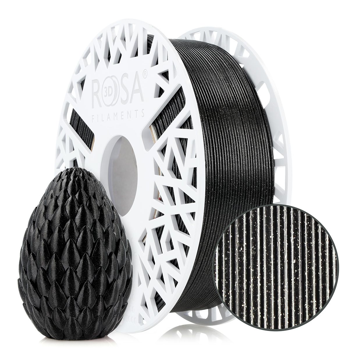 Filament 3D PET-G Galaxy HS Galaxy Black 1kg