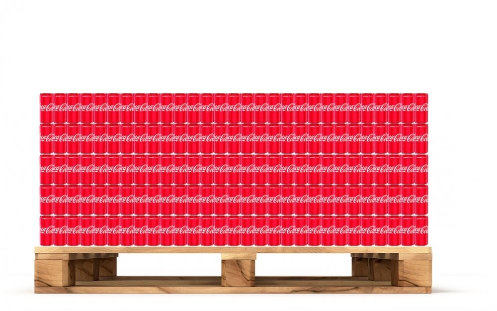 1584x Napój gazowany Coca-cola, puszka, 0.2l