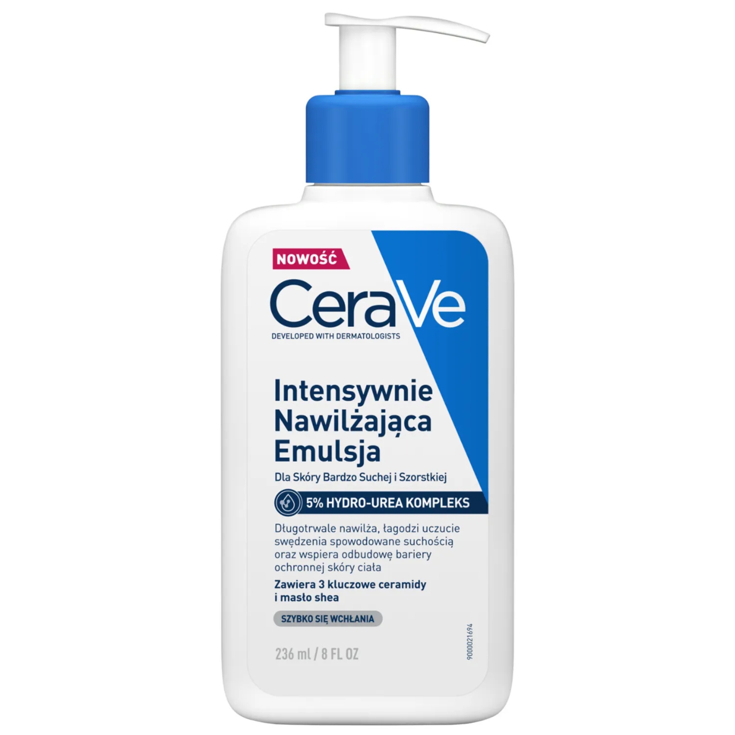 Cerave - intensywnie nawilżająca emulsja, 236 ml