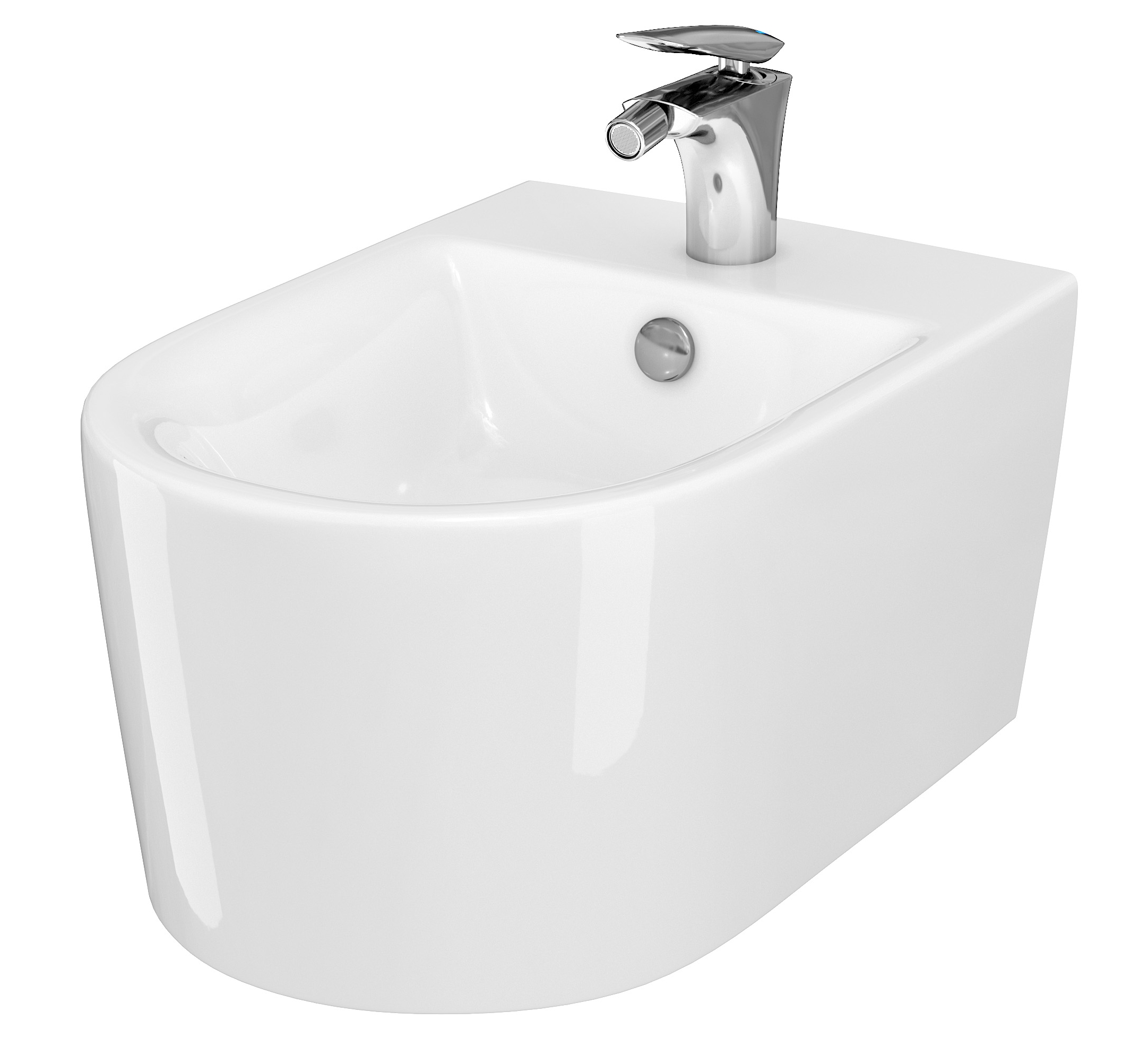 Cersanit Inverto bidet wiszący biały K671-002